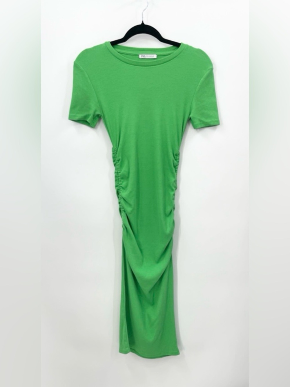 ZARA Ruched Dress - Picture 2 of 4